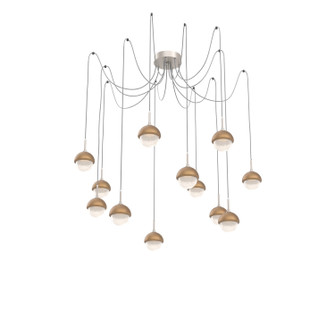 Cabochon LED Pendant in Beige Silver (404|SCB0093-12-BS-WL-C01-L3-NB)