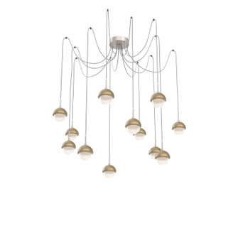 Cabochon LED Pendant in Beige Silver (404|SCB0093-12-BS-WL-C01-L3-GB)