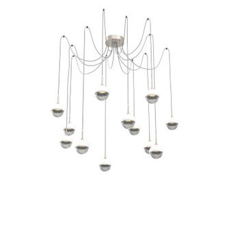 Cabochon LED Pendant in Beige Silver (404|SCB0093-12-BS-S-C01-L3-WI)