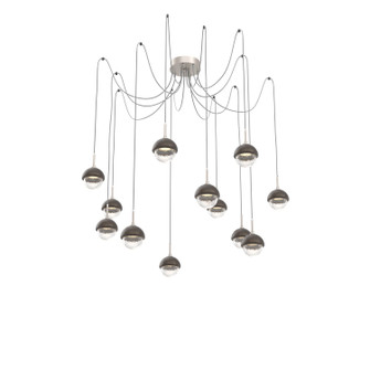 Cabochon LED Pendant in Beige Silver (404|SCB0093-12-BS-C-C01-L3-FB)