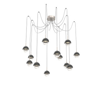 Cabochon LED Pendant in Beige Silver (404|SCB0093-12-BS-C-C01-L1-MB)