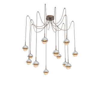 Cabochon LED Pendant in Burnished Bronze (404|SCB0093-12-BB-A-C01-L3-CS)