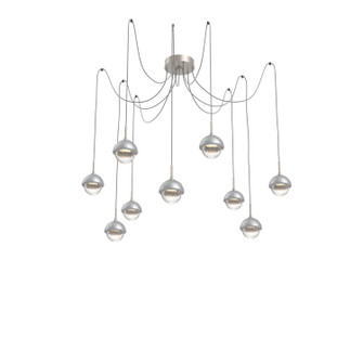 Cabochon LED Pendant in Beige Silver (404|SCB0093-09-BS-C-C01-L3-CS)