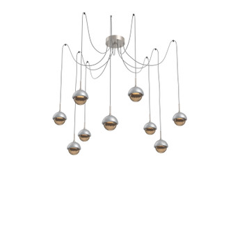 Cabochon LED Pendant in Beige Silver (404|SCB0093-09-BS-B-C01-L3-CS)