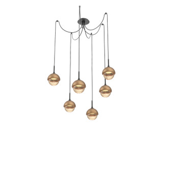 Cabochon LED Pendant in Matte Black (404|SCB0093-06-MB-A-C01-L1-NB) Cabochon LED Pendant in Matte Black (404|SCB0093-06-MB-A-C01-L1-NB)