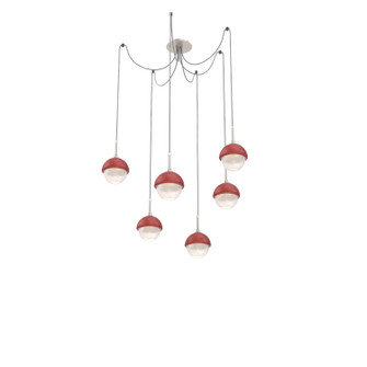Cabochon LED Pendant in Beige Silver (404|SCB0093-06-BS-WL-C01-L3-RE)