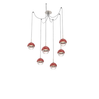 Cabochon LED Pendant in Beige Silver (404|SCB0093-06-BS-C-C01-L3-RE)