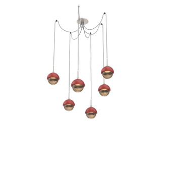 Cabochon LED Pendant in Beige Silver (404|SCB0093-06-BS-B-C01-L3-RE)