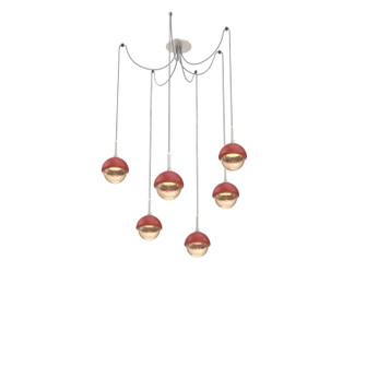 Cabochon LED Pendant in Beige Silver (404|SCB0093-06-BS-A-C01-L3-RE)