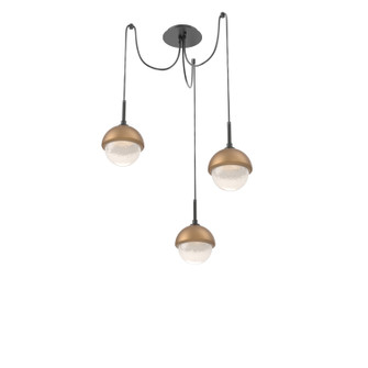 Cabochon LED Pendant in Matte Black (404|SCB0093-03-MB-WL-C01-L3-NB) Cabochon LED Pendant in Matte Black (404|SCB0093-03-MB-WL-C01-L3-NB)