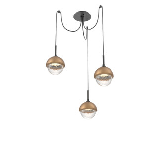 Cabochon LED Pendant in Matte Black (404|SCB0093-03-MB-C-C01-L3-NB) Cabochon LED Pendant in Matte Black (404|SCB0093-03-MB-C-C01-L3-NB)