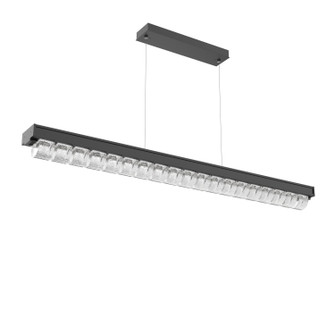 Tessera LED Linear Chandelier in Matte Black (404|PLB0100-60-MB-TO-CA1-L3-000)