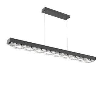 Tessera LED Linear Chandelier in Matte Black (404|PLB0100-60-MB-TE-CA1-L1-000)