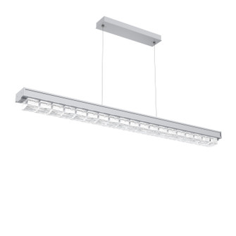Tessera LED Linear Chandelier in Classic Silver (404|PLB0100-60-CS-TW-CA1-L1-000)
