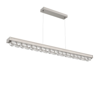 Tessera LED Linear Chandelier in Beige Silver (404|PLB0100-60-BS-TF-CA1-L3-W01)