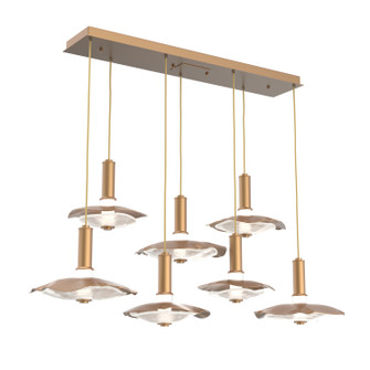 Cumulus LED Pendant in Novel Brass (404|PLB0099-07-NB-00-C01-L3-CG)