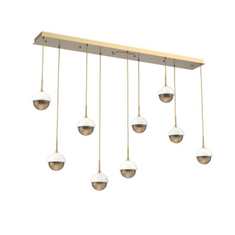 Cabochon LED Pendant in Gilded Brass (404|PLB0093-09-GB-B-C01-L1-WI) Cabochon LED Pendant in Gilded Brass (404|PLB0093-09-GB-B-C01-L1-WI)