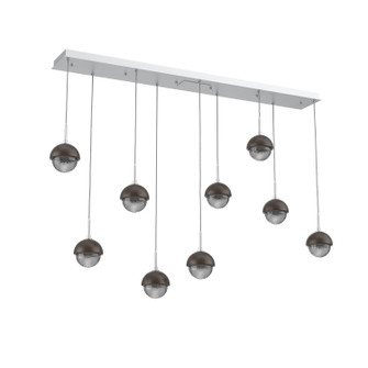 Cabochon LED Pendant in Classic Silver (404|PLB0093-09-CS-S-C01-L1-FB)