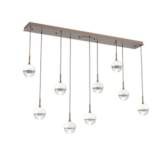 Cabochon LED Pendant in Burnished Bronze (404|PLB0093-09-BB-C-C01-L3-WI) Cabochon LED Pendant in Burnished Bronze (404|PLB0093-09-BB-C-C01-L3-WI)