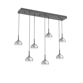 Cabochon LED Pendant in Matte Black (404|PLB0093-07-MB-WL-C01-L3-CS)