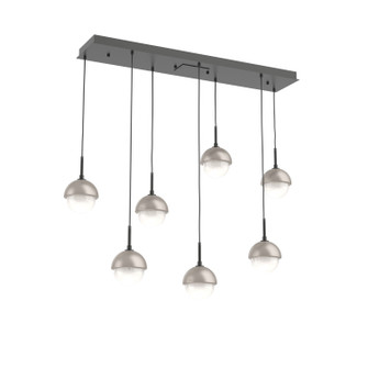Cabochon LED Pendant in Matte Black (404|PLB0093-07-MB-WL-C01-L3-BS)