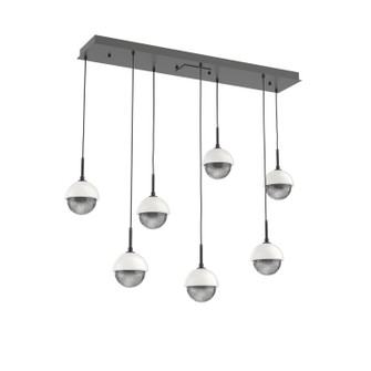 Cabochon LED Pendant in Matte Black (404|PLB0093-07-MB-S-C01-L3-WI)