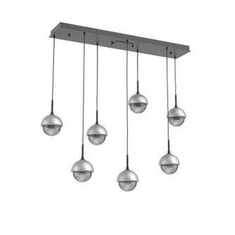 Cabochon LED Pendant in Matte Black (404|PLB0093-07-MB-S-C01-L3-CS)