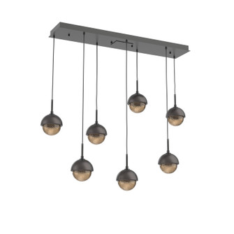 Cabochon LED Pendant in Matte Black (404|PLB0093-07-MB-B-C01-L3-GP)