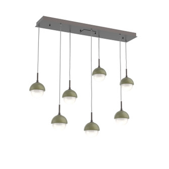 Cabochon LED Pendant in Graphite (404|PLB0093-07-GP-WL-C01-L3-GE)