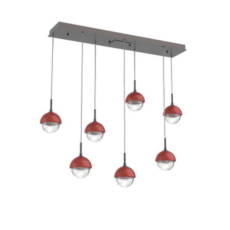 Cabochon LED Pendant in Graphite (404|PLB0093-07-GP-C-C01-L1-RE)