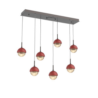 Cabochon LED Pendant in Graphite (404|PLB0093-07-GP-A-C01-L3-RE)