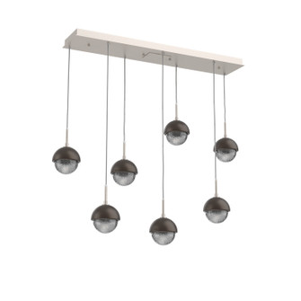 Cabochon LED Pendant in Beige Silver (404|PLB0093-07-BS-S-C01-L1-FB)