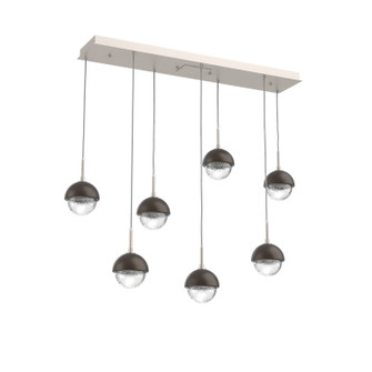 Cabochon LED Pendant in Beige Silver (404|PLB0093-07-BS-C-C01-L1-FB)