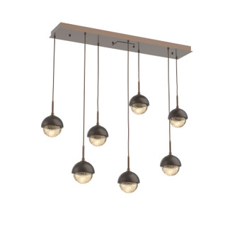 Cabochon LED Pendant in Burnished Bronze (404|PLB0093-07-BB-A-C01-L3-FB)