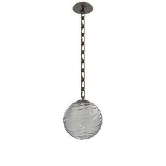 Gaia LED Pendant in Flat Bronze (404|LNB0092-01-FB-S-CH3-L1)