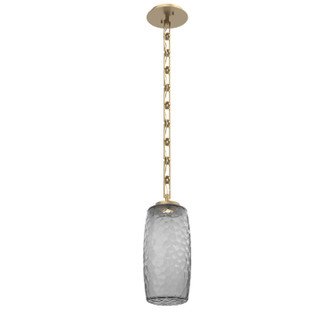 Vessel LED Pendant in Gilded Brass (404|LNB0091-01-GB-S-CH3-L3)