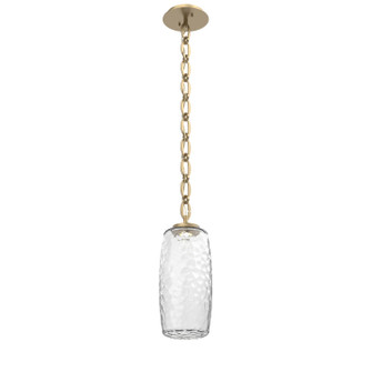Vessel LED Pendant in Gilded Brass (404|LNB0091-01-GB-C-CH2-L1)