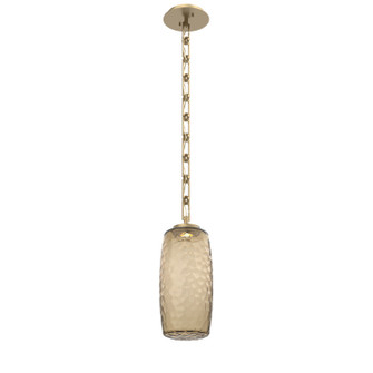 Vessel LED Pendant in Gilded Brass (404|LNB0091-01-GB-B-CH3-L3)