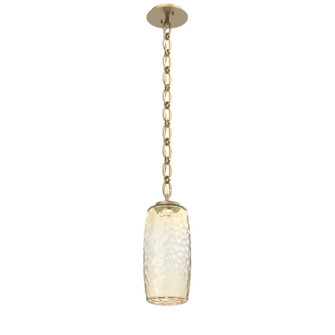 Vessel LED Pendant in Gilded Brass (404|LNB0091-01-GB-A-CH2-L3)