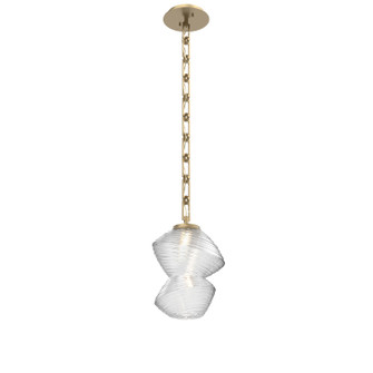 Mesa LED Pendant in Gilded Brass (404|LNB0089-01-GB-C-CH3-L3)