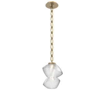 Mesa LED Pendant in Gilded Brass (404|LNB0089-01-GB-C-CH2-L1)