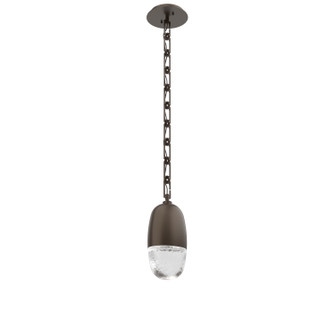 Pebble LED Pendant in Flat Bronze (404|LNB0079-01-FB-PC-CH3-L3)