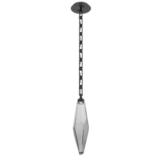 Rock Crystal LED Pendant in Matte Black (404|LNB0050-19-MB-CS-CH3-L3)