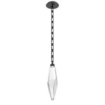 Rock Crystal LED Pendant in Matte Black (404|LNB0050-19-MB-CC-CH3-L3)