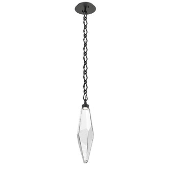 Rock Crystal LED Pendant in Matte Black (404|LNB0050-19-MB-CC-CH1-L1)