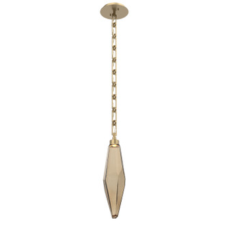 Rock Crystal LED Pendant in Gilded Brass (404|LNB0050-19-GB-CB-CH3-L1)