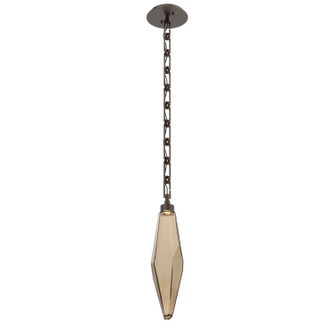 Rock Crystal LED Pendant in Flat Bronze (404|LNB0050-19-FB-CB-CH3-L3)
