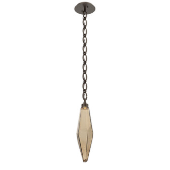 Rock Crystal LED Pendant in Flat Bronze (404|LNB0050-19-FB-CB-CH2-L3)