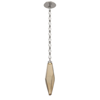 Rock Crystal LED Pendant in Beige Silver (404|LNB0050-19-BS-CB-CH1-L1)
