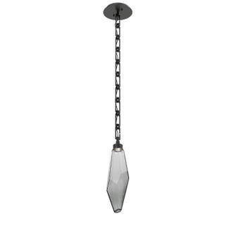 Rock Crystal LED Pendant in Matte Black (404|LNB0050-17-MB-CS-CH3-L3)